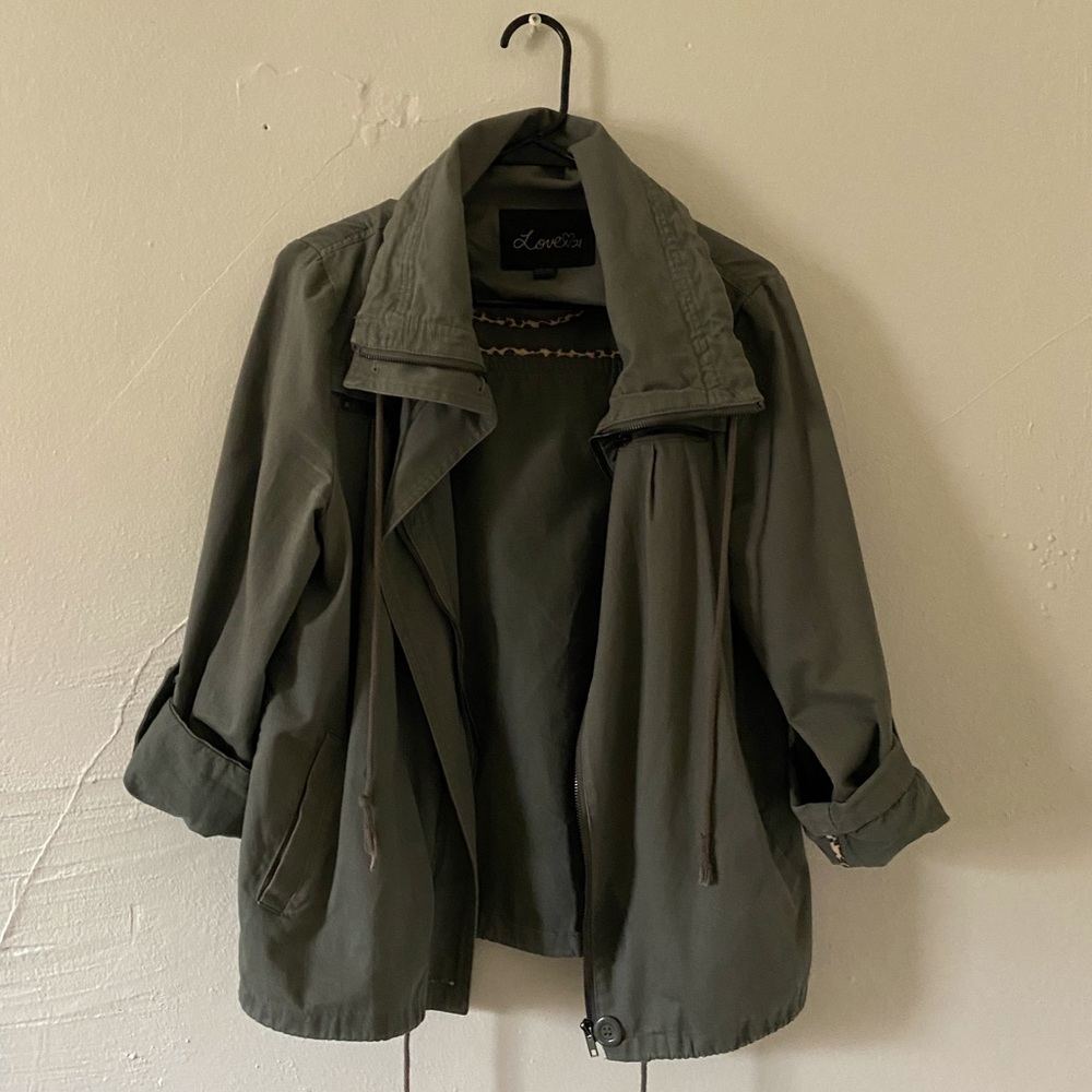 Love 21 Green Jacket, L